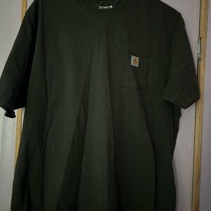 Carhartt Men's Dark Green Short Sleeve Tee